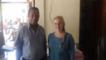 Franciska and Mr Lucas